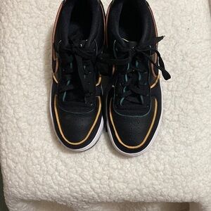 Nike Kids Sneakers - Black and Orange